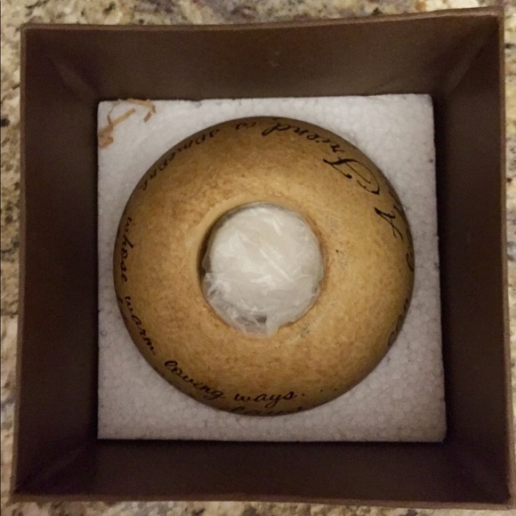 BEAUTIFUL STONEWARE TEALIGHT CANDLE HOLDER - Picture 4 of 9